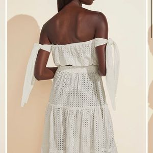 Eberjey Portola Andy Cotton Eyelet Beach Top